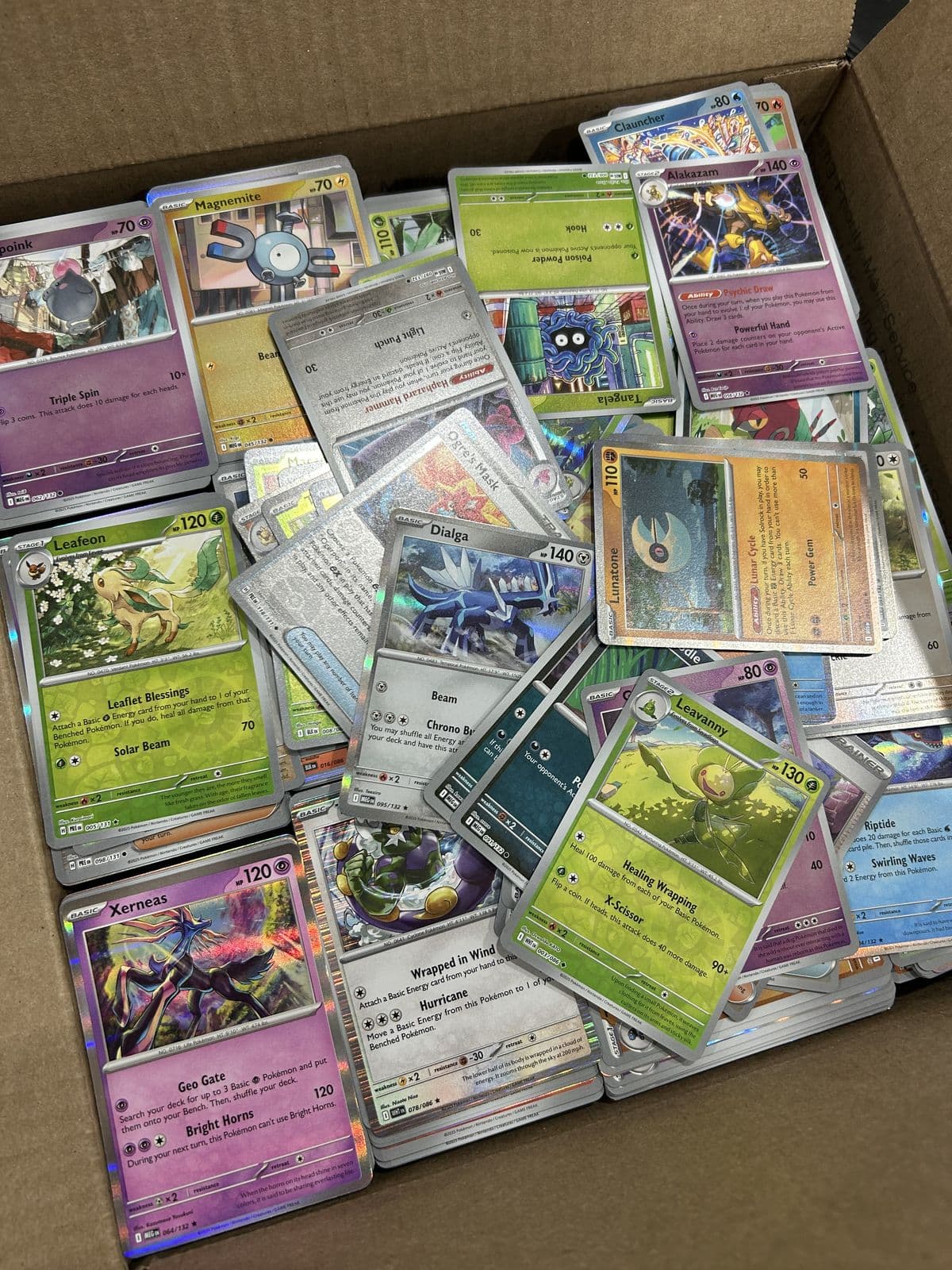 7,000 Holos/Reverse Holos Bulk Box Mainly SV-Mega (From Whatnot Streamer)